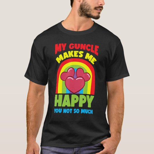 ゲイおじさんプライドガンクル3 Tシャツ (正面)