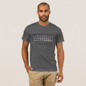 ゲイおもしろいのユーモアシャツ。 Tシャツ (正面フル)