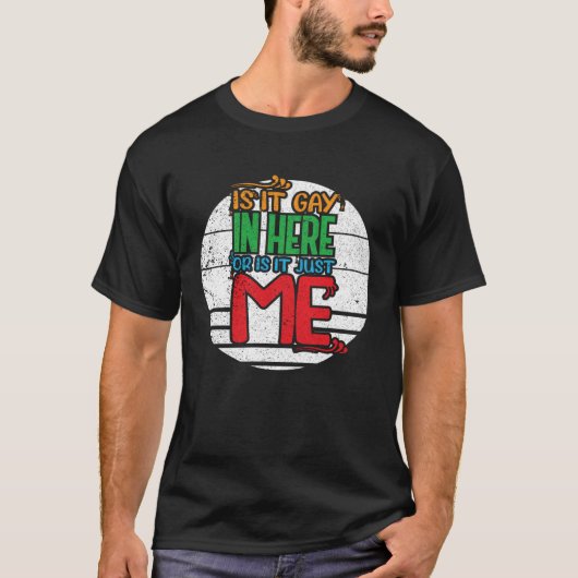 ゲイか俺だけゲイプライド Tシャツ (正面)