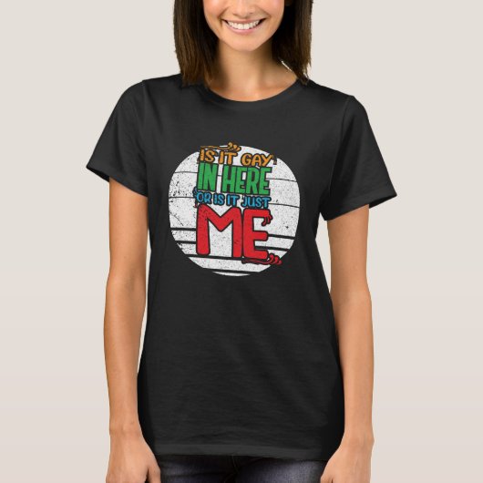 ゲイか俺だけゲイプライド Tシャツ (正面)