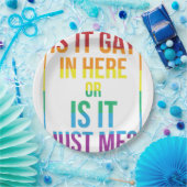 ゲイか私のLGBTゲイギフトか ペーパープレート (パーティー)