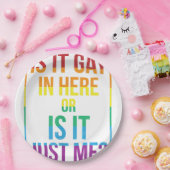 ゲイか私のLGBTゲイギフトか ペーパープレート (パーティー)