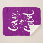 ゲイが良い シェルパブランケット (正面(横))