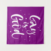 ゲイが良い タペストリー (正面(横))