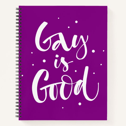 ゲイが良い ノートブック (正面)