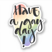 ゲイする シール (正面)