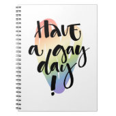 ゲイする ノートブック (正面)