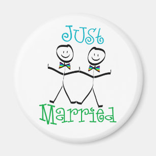 ゲイたった今結婚しましたの恩恵 マグネット