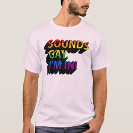 ゲイっぽい音がしたら入りたい Tシャツ