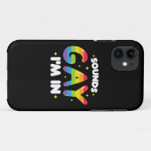 ゲイっぽい音がする 入っちゃう おもしろLGBTプライド Case-Mate iPhoneケース (裏面(横))