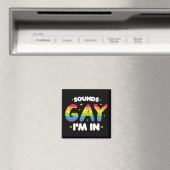 ゲイっぽい？いいよ LGBT Pride マグネット (インサイチュ (食洗機))