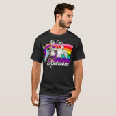 ゲイであれ 物干しロープを張れ Tシャツ (正面フル)