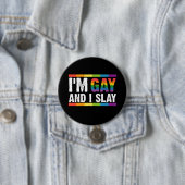 ゲイです、スゴイです！LGBTQ Pride 缶バッジ (インサイチュ)