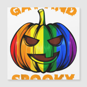ゲイでスパイシーなハロウィン レインボー パンプキン LGBTQ+ ゲイ