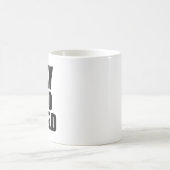 ゲイで疲れた コーヒーマグカップ (中央)