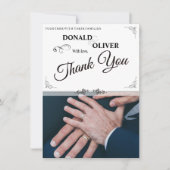 ゲイと結婚リングや輪の手 (正面)