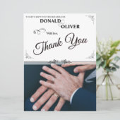 ゲイと結婚リングや輪の手 (スタンド正面)