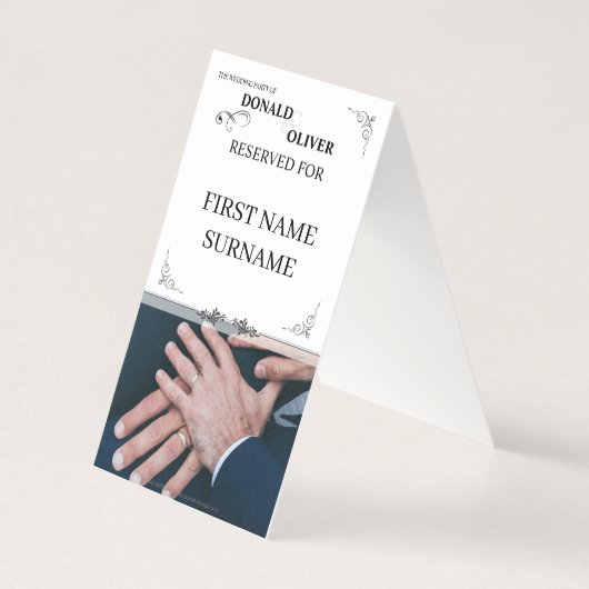 ゲイと結婚リングや輪の手 (裏面)