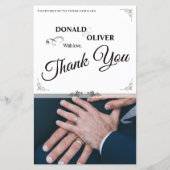 ゲイと結婚リングや輪の手 (正面)