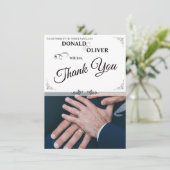 ゲイと結婚リングや輪の手 (スタンド正面)