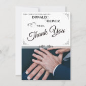 ゲイと結婚リングや輪の手 (正面)