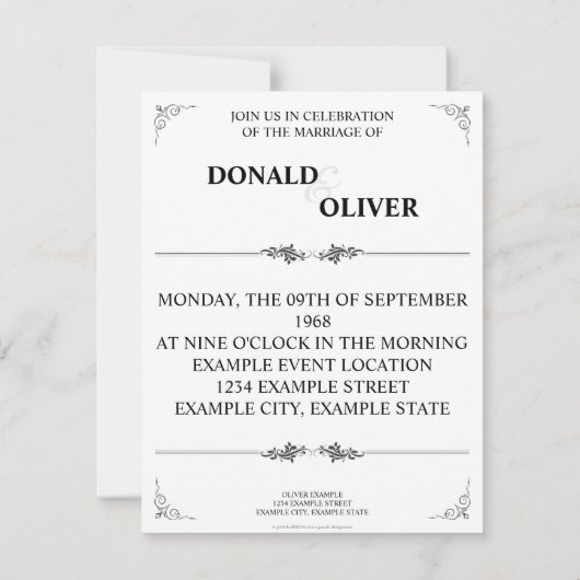 ゲイと結婚リングや輪の手 (裏面)