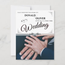 ゲイと結婚リングや輪の手