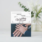 ゲイと結婚リングや輪の手 (スタンド正面)