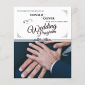 ゲイと結婚リングや輪の手 (正面)