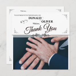 ゲイと結婚リングや輪の手