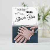 ゲイと結婚リングや輪の手 エンクロージャーカード (スタンド正面)