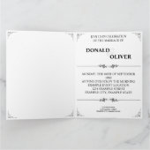 ゲイと結婚リングや輪の手 カード (内部)