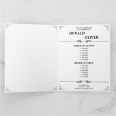 ゲイと結婚リングや輪の手 サンキューカード (内部)