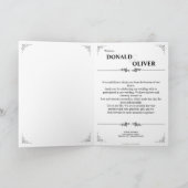 ゲイと結婚リングや輪の手 案内状 (内部)