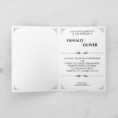 ゲイと結婚リングや輪 案内状 (内部)