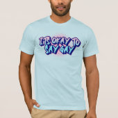 ゲイと言うのはOK Tシャツ (正面)