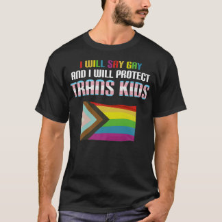 ゲイとWill  Trans Kids LGBTQ PRI Tシャツ