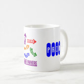 ゲイどこでもマグカップ コーヒーマグカップ (正面右)