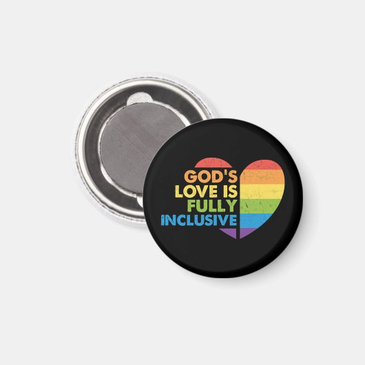 ゲイのキリスト教徒 LGBT マグネット (正面/裏面)