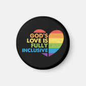 ゲイのキリスト教徒 LGBT マグネット (正面)