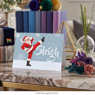 ゲイのクリスマス サンタ 陽気な休日 カード