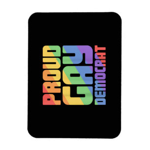 ゲイのプライド デモクラット LGBT 面白い マグネット