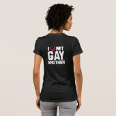 ゲイの兄弟大好き！-- Tシャツ (裏面フル)