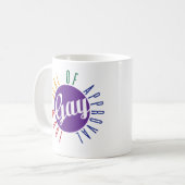 ゲイの公認マグカップ コーヒーマグカップ (正面左)