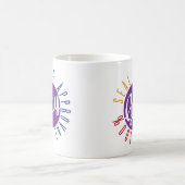 ゲイの公認マグカップ コーヒーマグカップ (中央)
