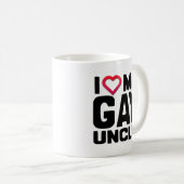 ゲイの叔父 – .png コーヒーマグカップ (正面右)