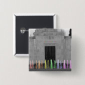 ゲイの州 缶バッジ (正面&裏面)