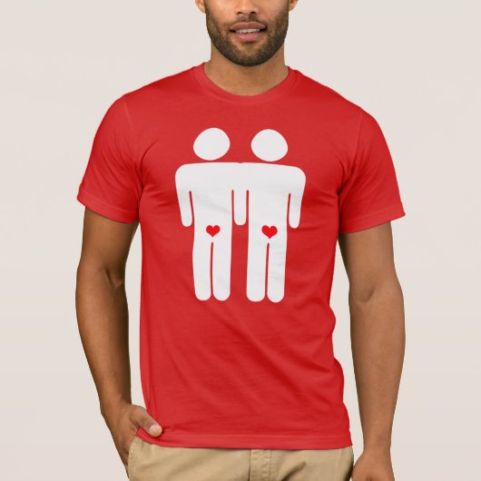 ゲイの恋人たち Tシャツ (正面)