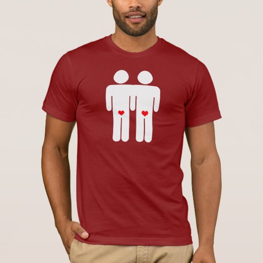 ゲイの恋人 Tシャツ (正面)