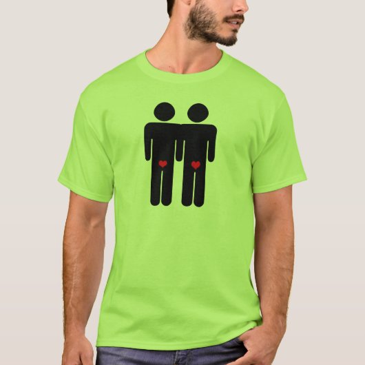 ゲイの恋人 Tシャツ (正面)